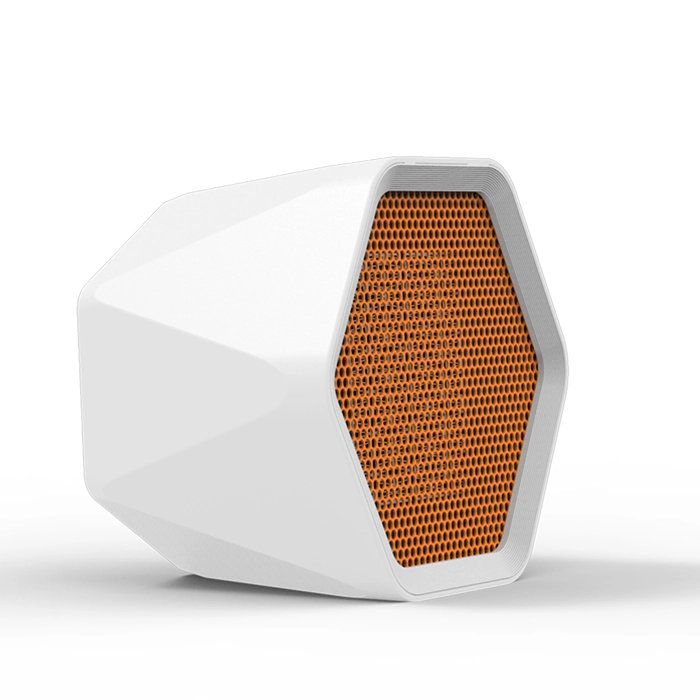 Hexagonal värmare vit
