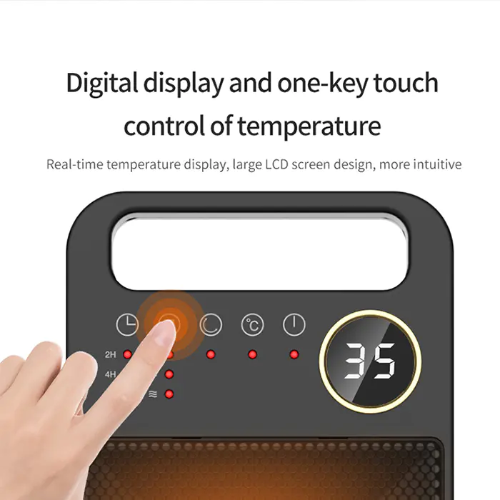 Desktop Touch Screen Heater